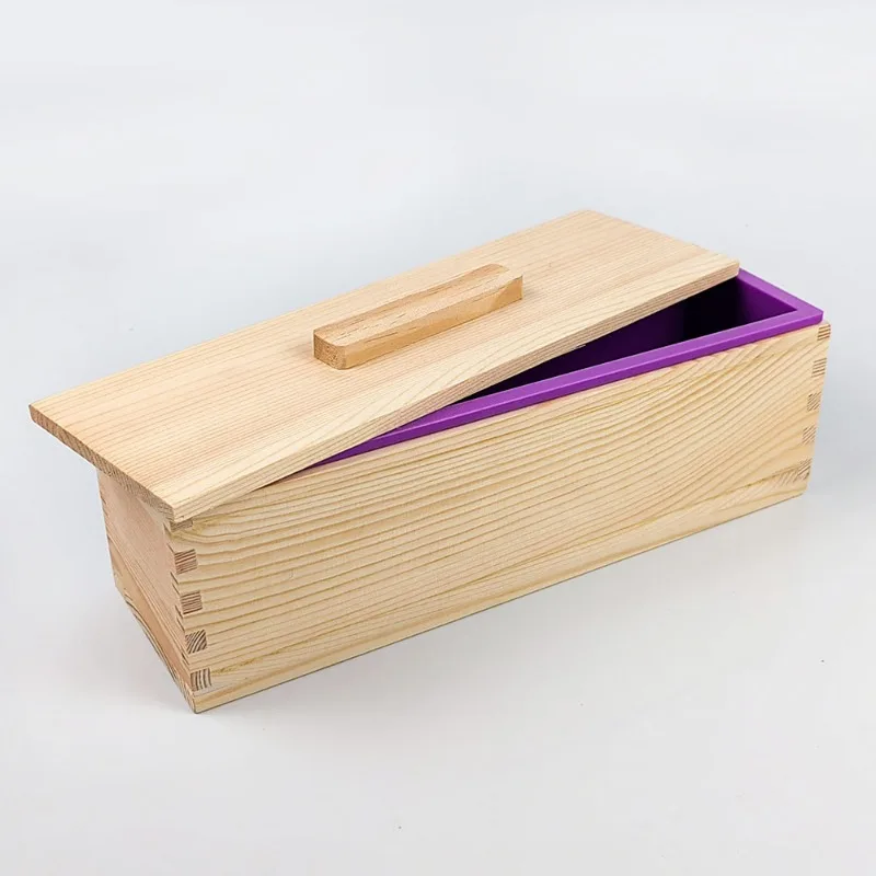 Soap Making Kit For Beginners - Silicone Soap Mold Rectangular Flexible Mould