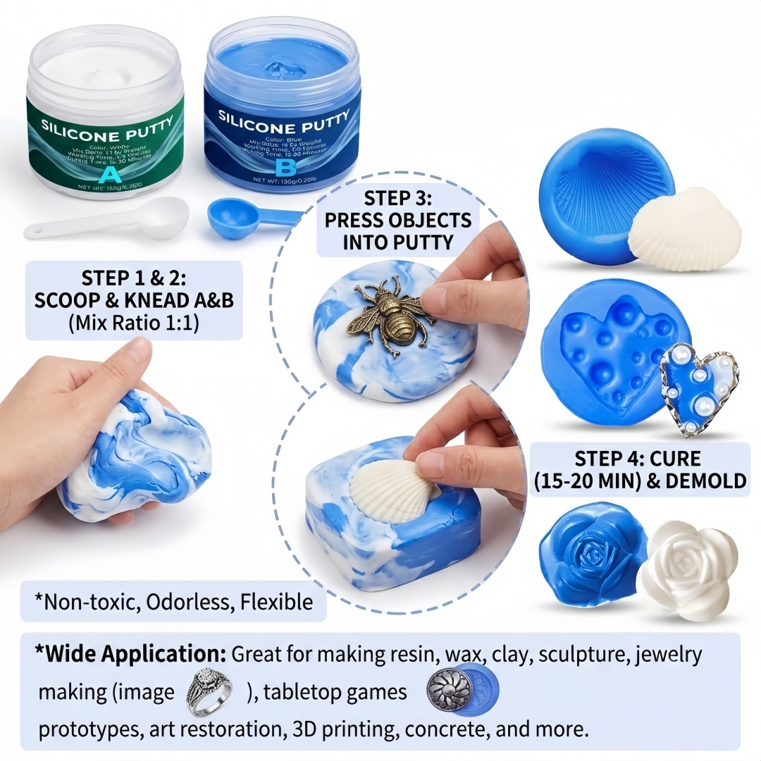 Silicone Putty Mold Making Sup - Soap Making Name recension och pris