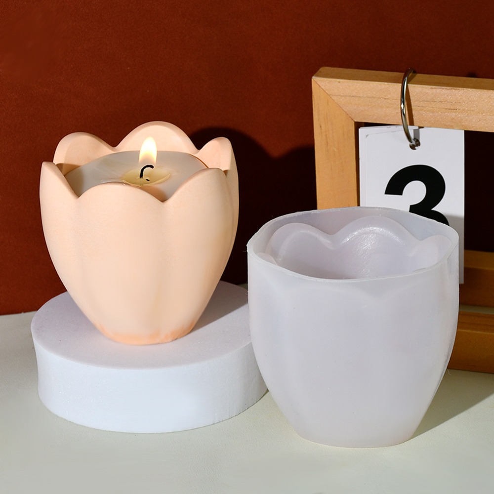 Tulip Candle Holder Silicone M - Soap Making Book recension och pris