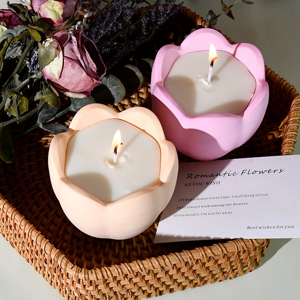 Tulip Candle Holder Silicone M - Soap Making Book recension och pris