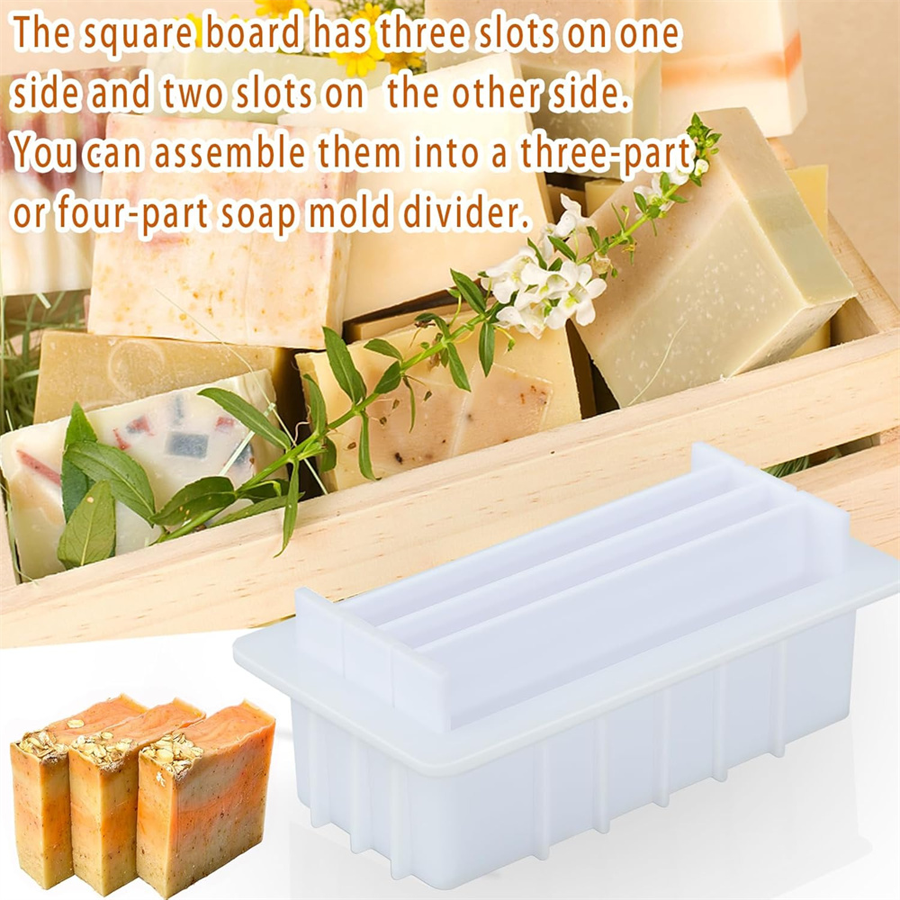 42oz Silicone Soap Mold with 5 - Soap Making Book recension och pris