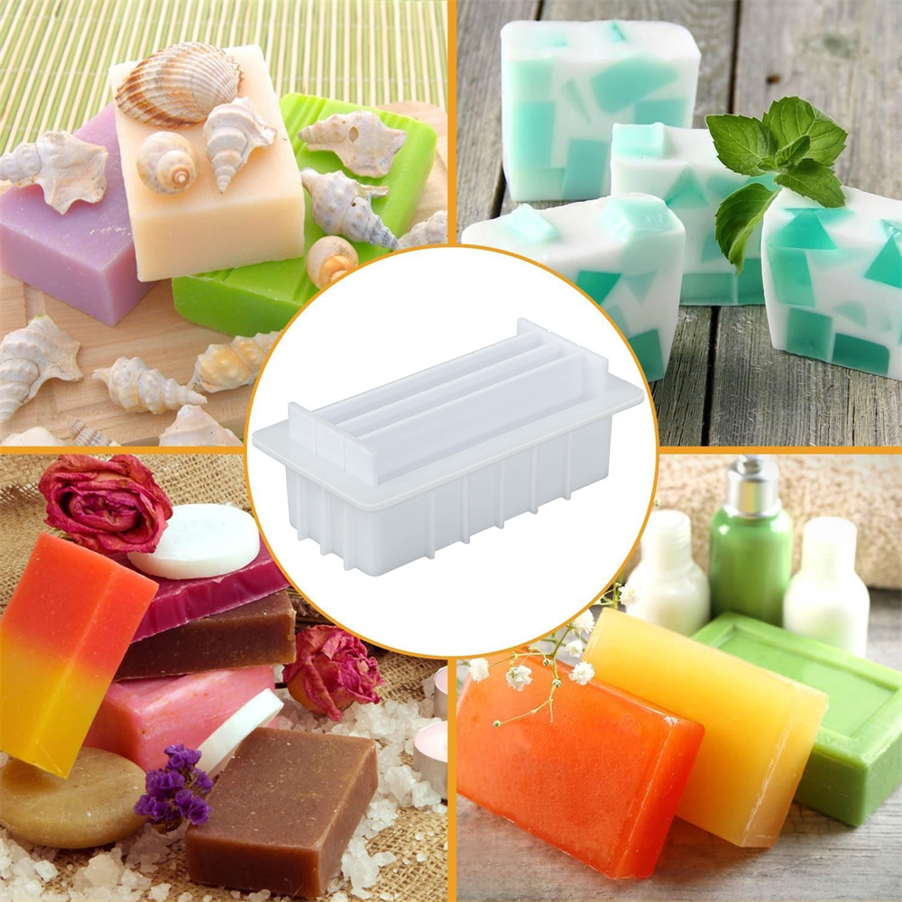 42oz Silicone Soap Mold with 5 - Soap Making Book recension och pris