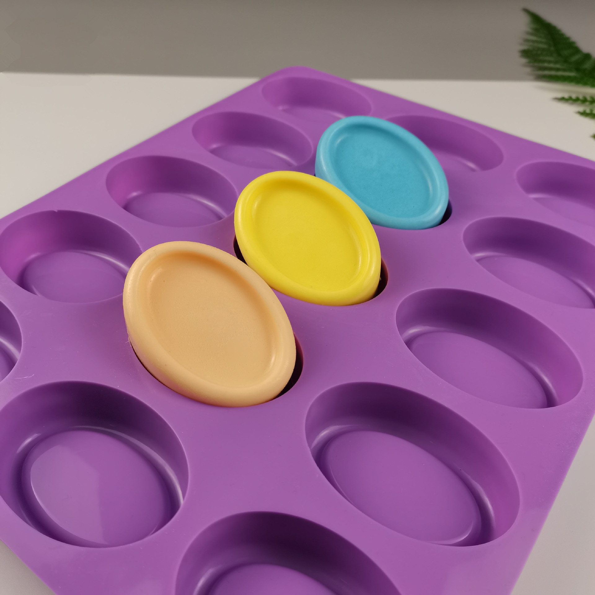 Silicone Oval Soap Molds 15cup - Soap Making Kit For Beginners recension och pris