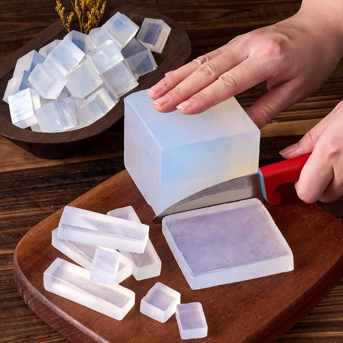 1000g Glycerin Soap Base DIY H - Soap Making Glycerin recension och pris