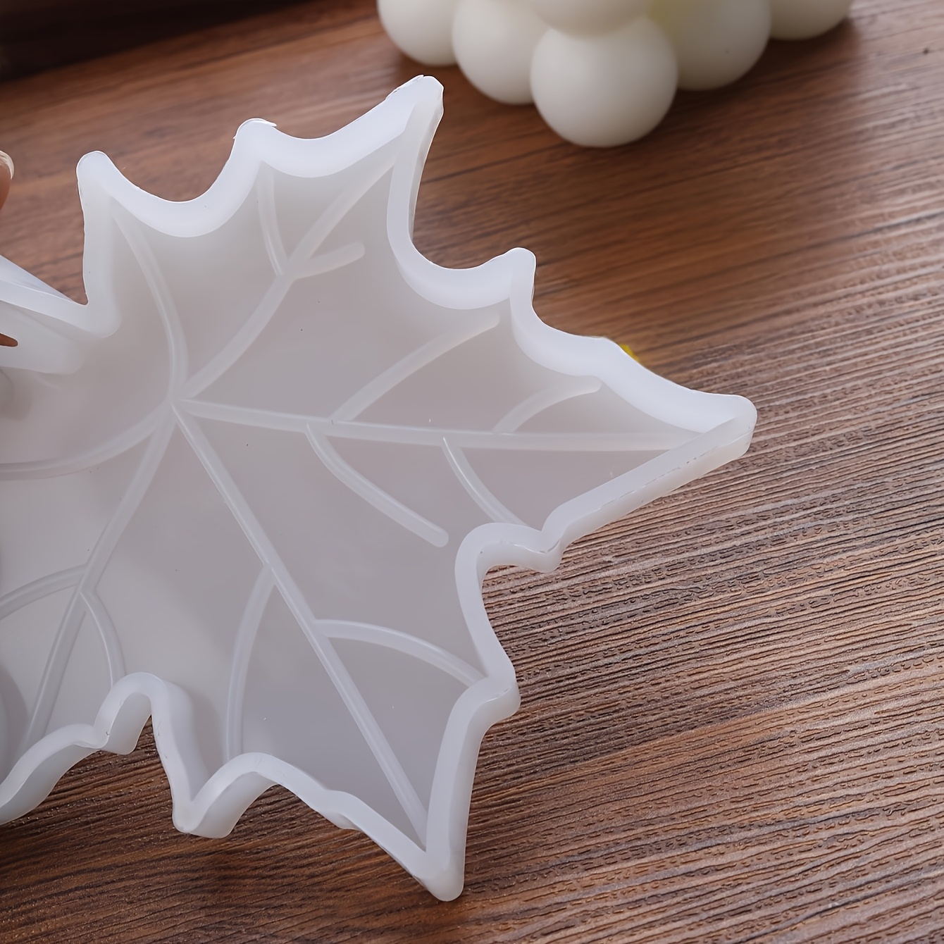 1PC Maple Leaf shaped Silicone - Soap Making Name recension och pris