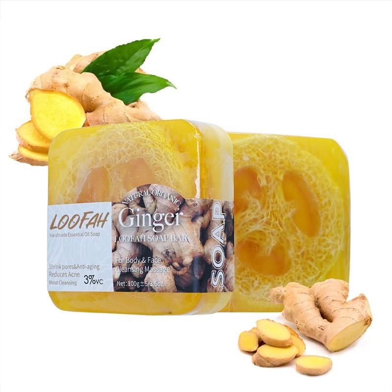100g Ginger Loofah Soap Glycer - Soap Making Glycerin recension och pris