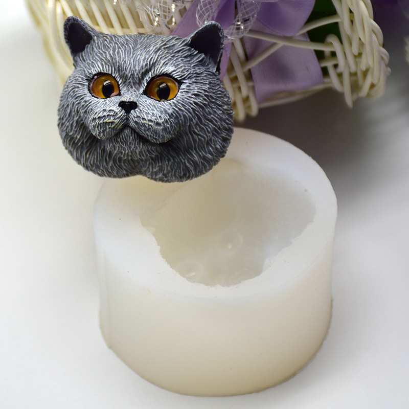 Silicone Mold Short-haired Cat - Soap Making Name recension och pris