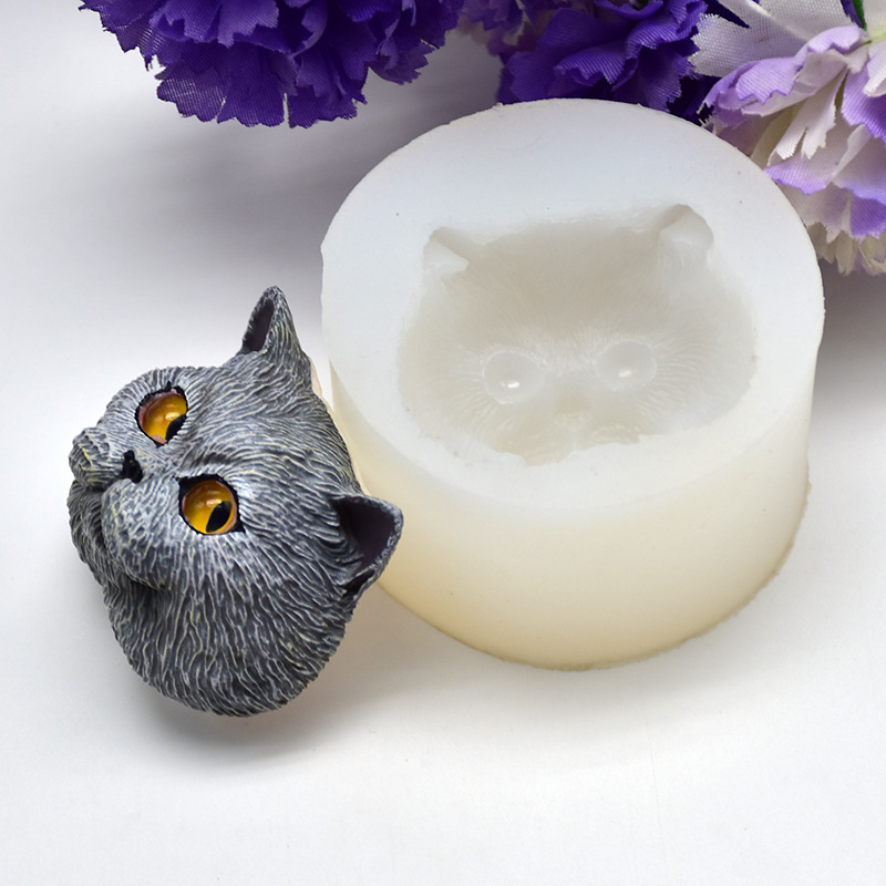 Silicone Mold Short-haired Cat - Soap Making Name recension och pris