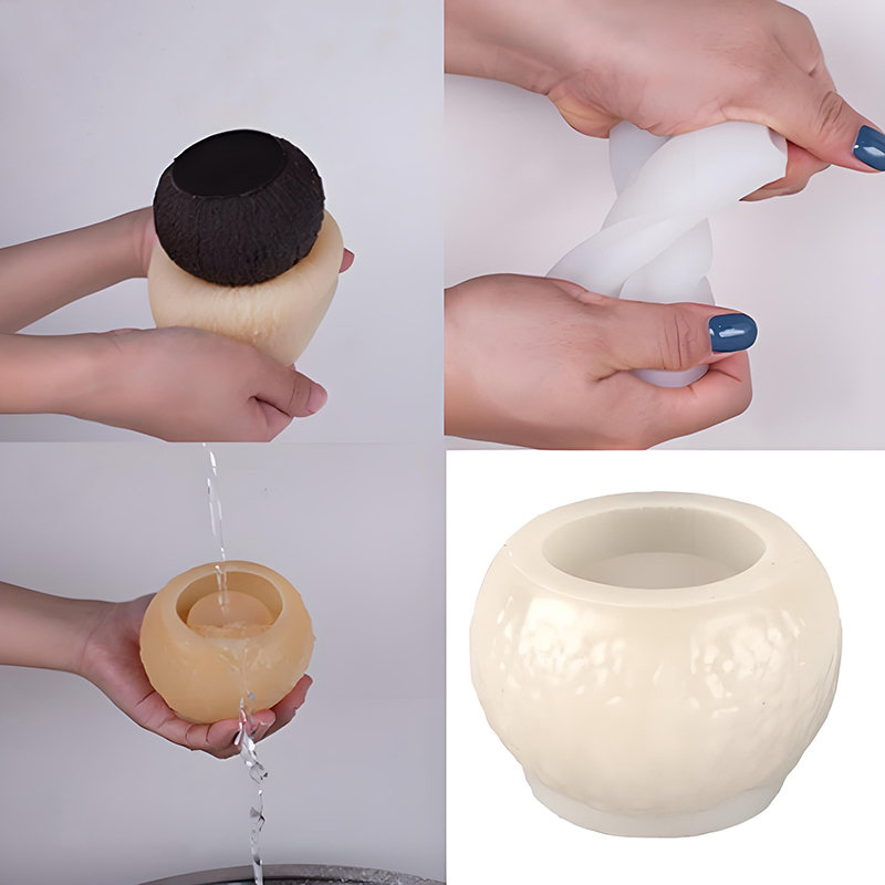 3D Simulation Coconut Silicone - Soap Making Name recension och pris