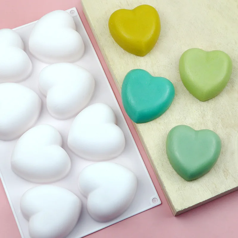Love Heart Silicone Soap Mold  - Soap Making Kit For Beginners recension och pris