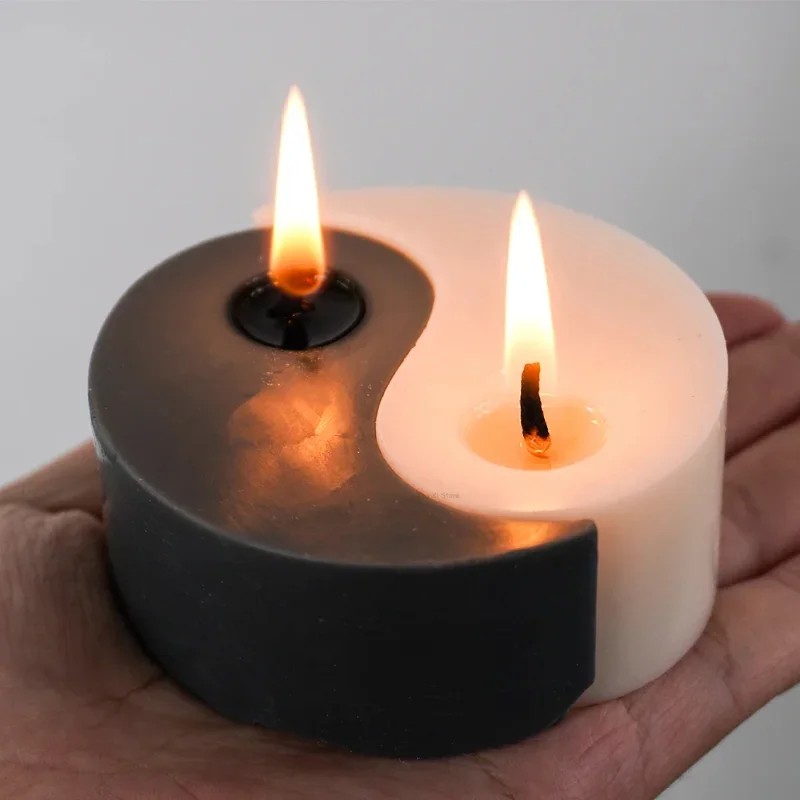 2pcs Yin Yang Tai Chi Round Si - Soap Making Book recension och pris