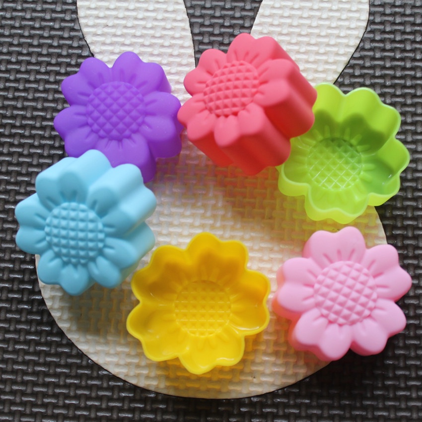 6 Pcs Set Non-Stick Flower Des - Soap Making Name recension och pris