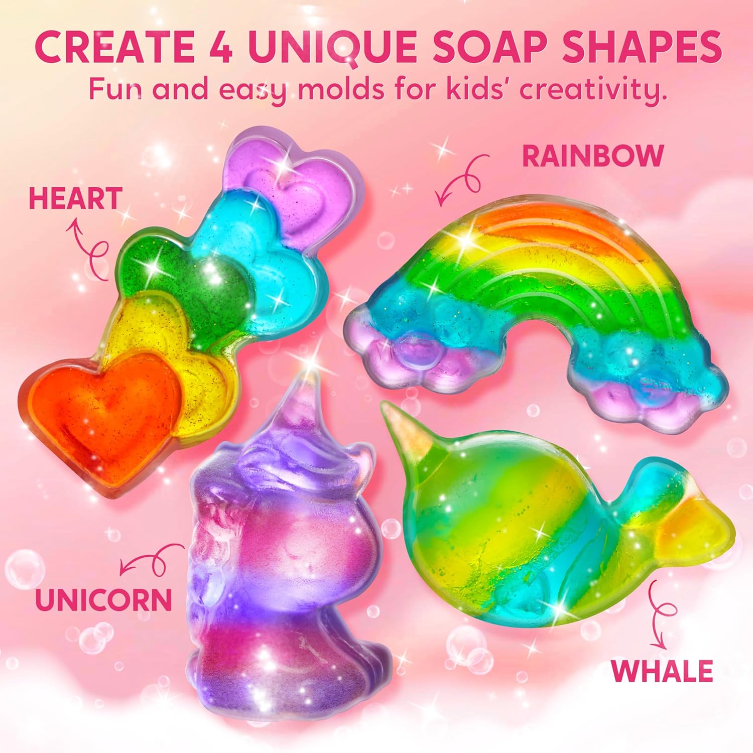 JOYFY Unicorn Soap Making Kit  - Soap Making Kit For Kids recension och pris