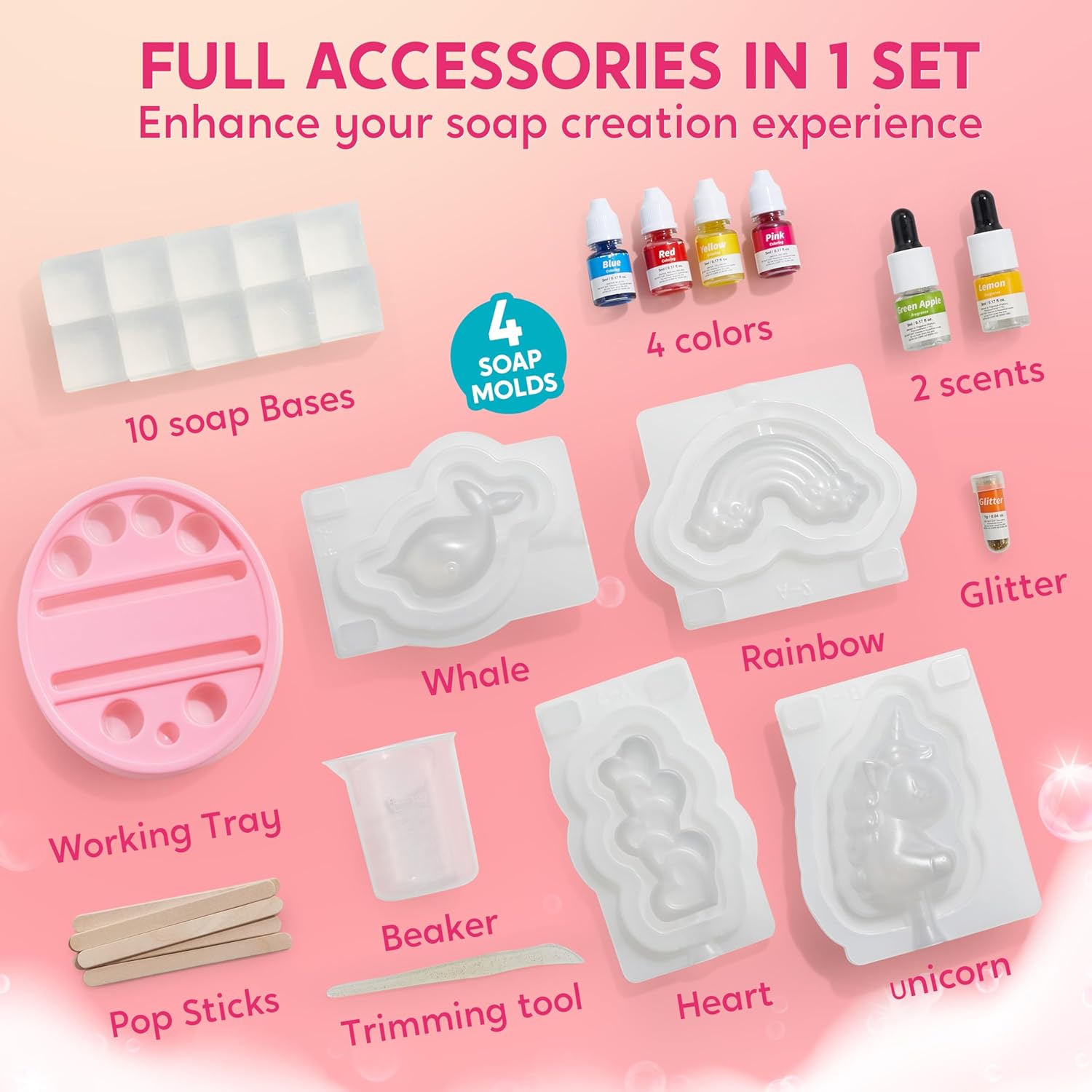 JOYFY Unicorn Soap Making Kit  - Soap Making Kit For Kids recension och pris