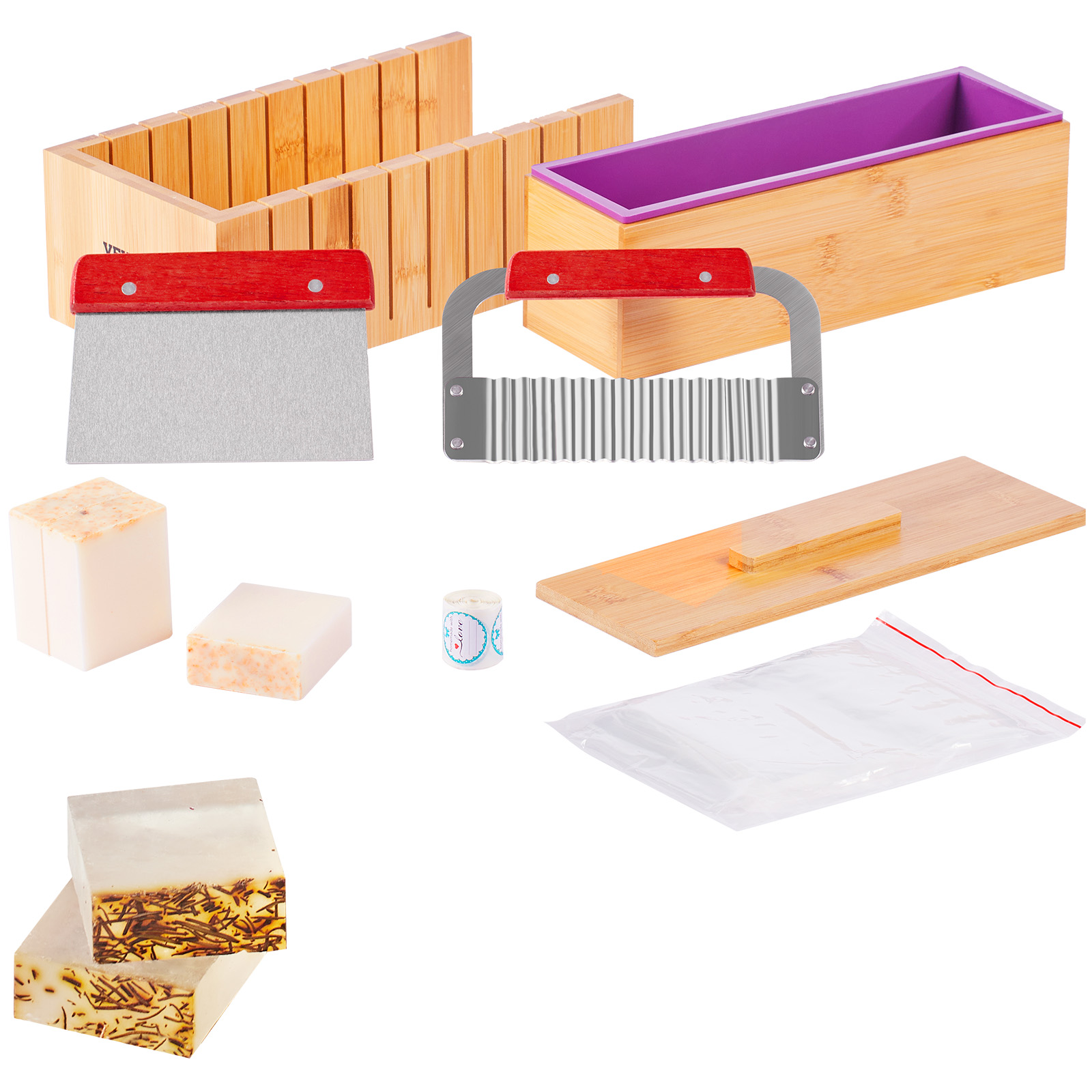 VEVOR Soap Making Kit Bamboo C - Soap Making Book recension och pris