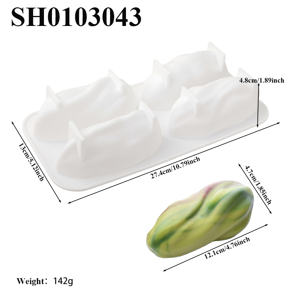 4 or 9-Cell Pistachio Design S - Soap Making Name recension och pris