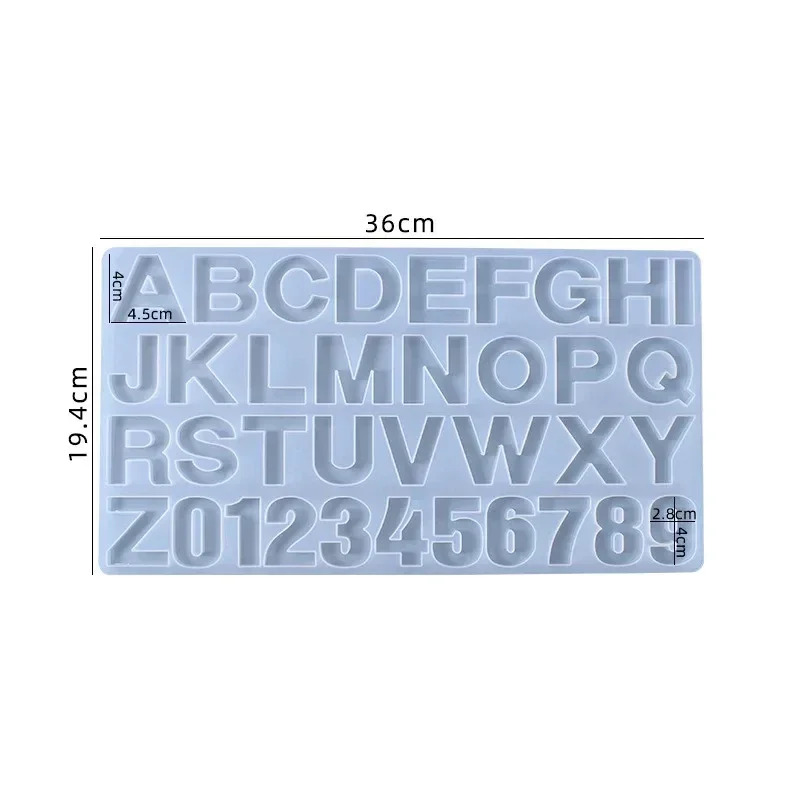 1pc/2pcs/3pcs LettersAtoZ，Numb - Soap Making Name recension och pris