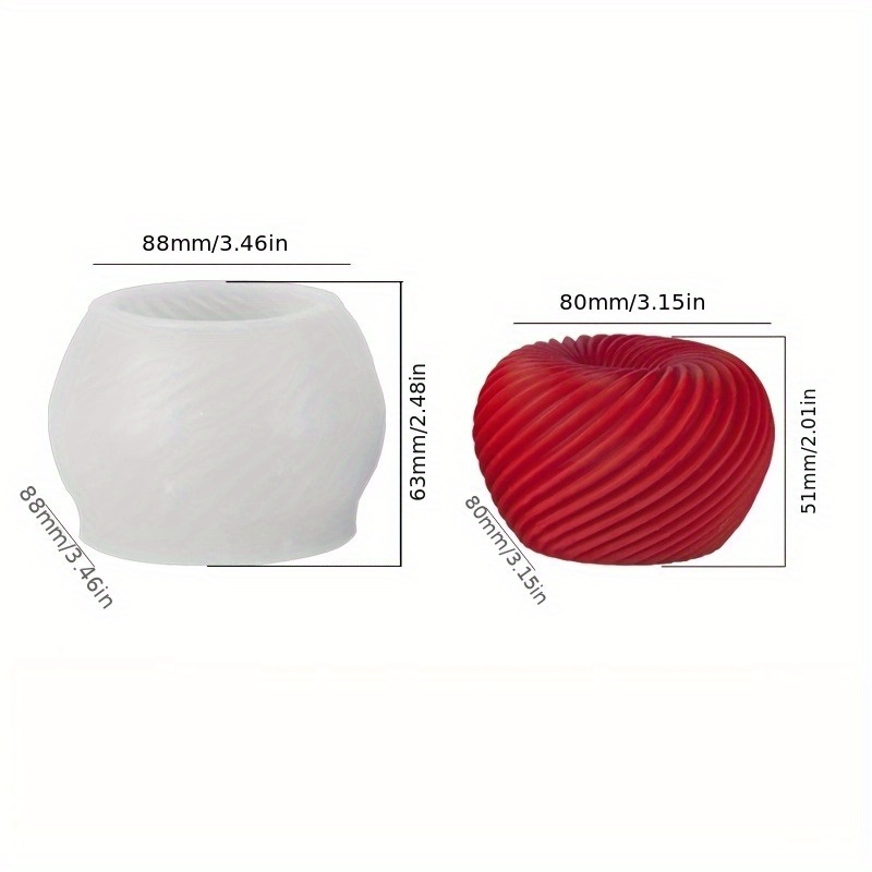 A trendy red apple silicone mo - Soap Making Name recension och pris
