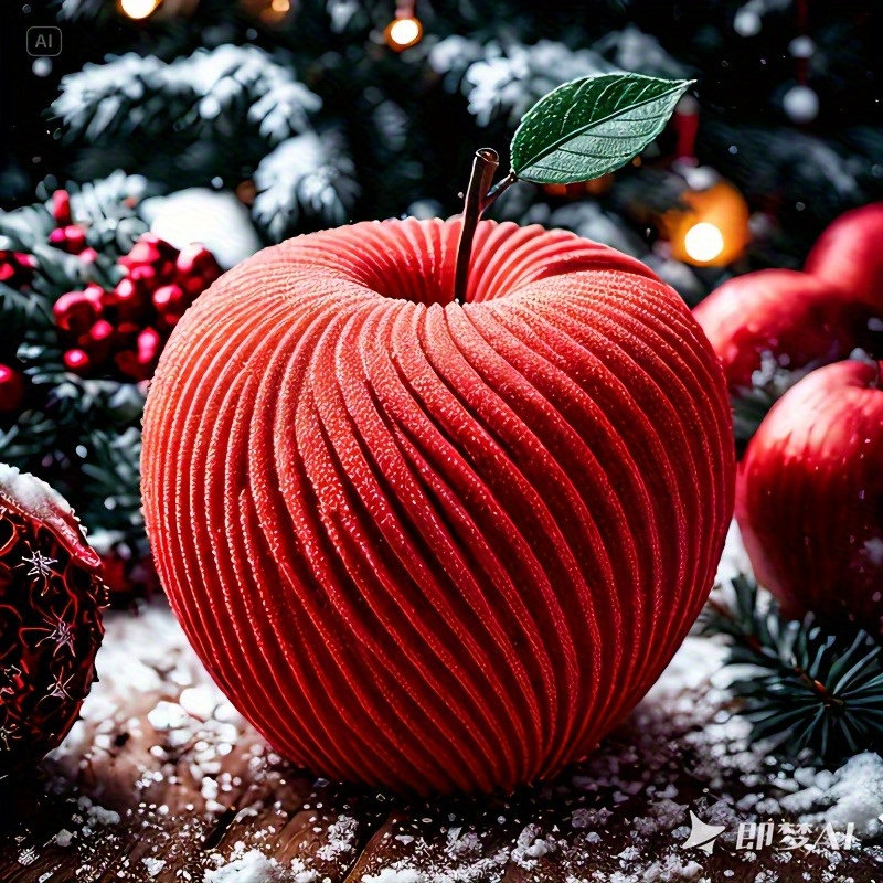 A trendy red apple silicone mo - Soap Making Name recension och pris