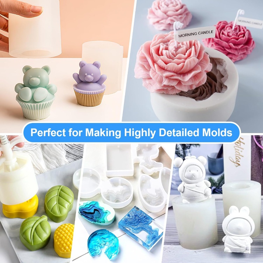 Silicone Mold Making Kit, 38.8 - Soap Making Name recension och pris