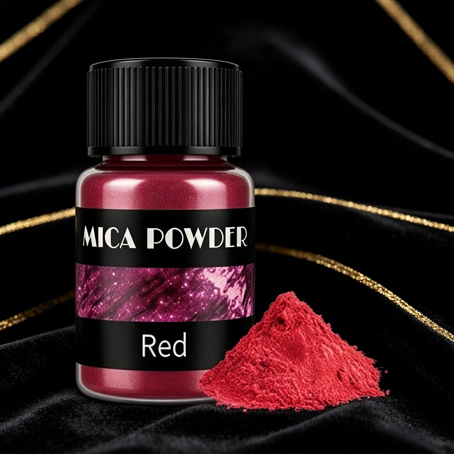 LEQU Happy And Fun Shimmer Red - Soap Making Ingredient recension och pris